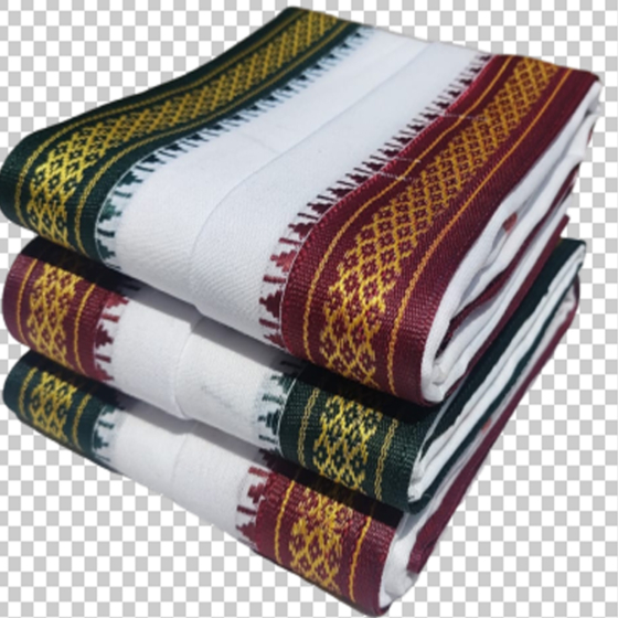 Designer gamcha WHITE