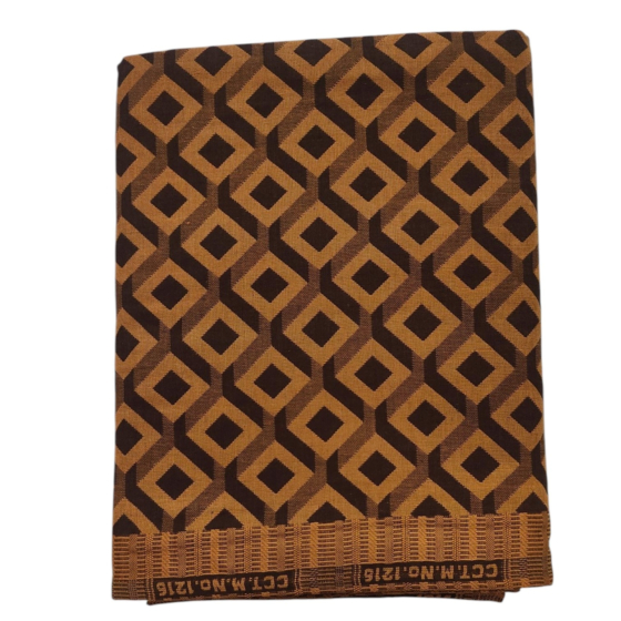 Handloom Cotton Jacquard Single Bedsheet