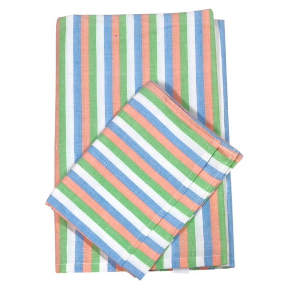 Handloom Single Bedspread with Single Pillow