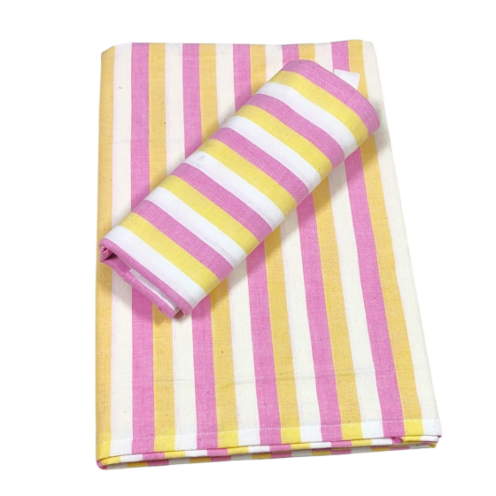 Handloom Single Bedspread with Single Pillow