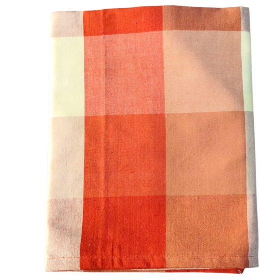 Handloom 100%Cotton Check Bedsheet