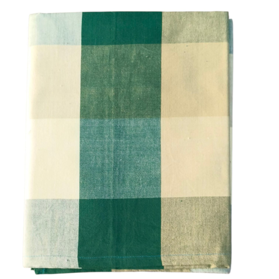 Handloom 100%Cotton Checked Bedsheet