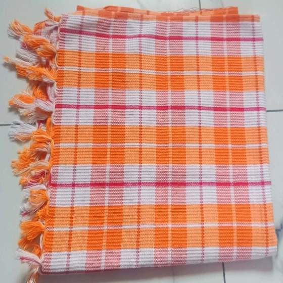 PURE COTTON TOWEL ORANGE 400 GSM 