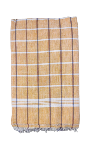 Handloom Indian Towel | Peach Colour