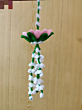 Handcrafted Crochet Lotus Hanging | Perfect for Diwali & Car Decor