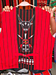 Handcrafted Ao Tribe Traditional Red Waistcoat