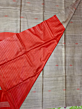 Handloom Stripe Tasar Ghicha Silk Saree 