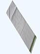 Plain Cream Dhothi with Olive Border | Cotton
