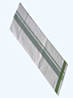 Plain Cream Dhothi with Olive Border | Cotton