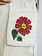 HAND EMBROIDERED FLOWER PRINT POUCH FOR WOMEN