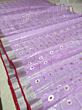 Chanderi Katan Silk Saree Lavender