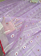Chanderi Katan Silk Saree Lavender