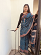 Tarapur Hand Block Print Cotton Saree