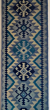 Blue klim runner rug