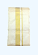 Sandal Color Dhothi with Big Diamond zari border 