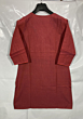 MAROON WITH MULTI COLOR HAND EMBROIDERY KURTA FOR WOMEN
