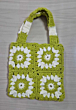 crochet hand bag