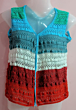 Crochet Sleeveless Top | Multi