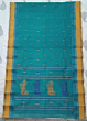 Exclusive 100s/100s cotton Handloom Saree.-Burgundy