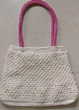 Handwoven Crochet Tote Bag | Off White