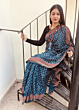 Tarapur Hand Block Print Cotton Saree