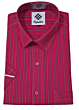 Magenta Pink Handloom Cotton Shirt for Men | L