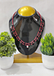 Aapan Kala Red-Black Beads Necklace