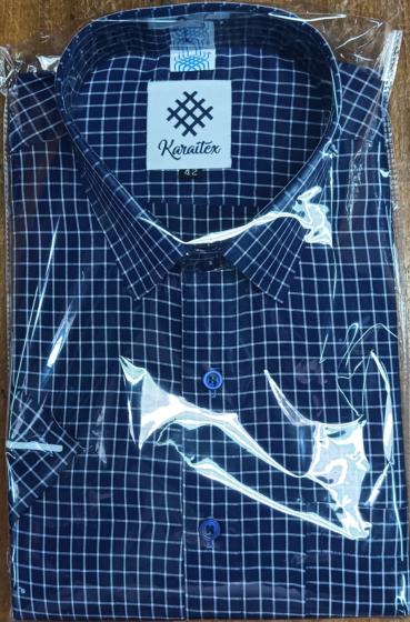 Handloom Cotton Shirt Half Sleeve for Man