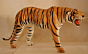 Leather Tiger Home Decor Piece