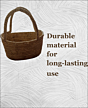 Handcrafted Eco-Friendly Sikki Grass Basket | Multi Use | Home Decor
