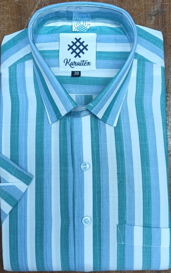 Handloom Cotton Shirt Half Sleeve for Man