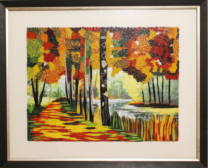 Colorful Trees Scenery
