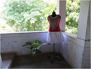 Hand Embroidery Balloon Dress