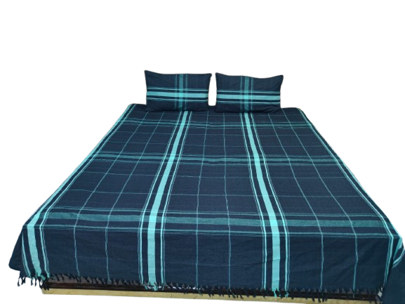 Handloom bedsheet