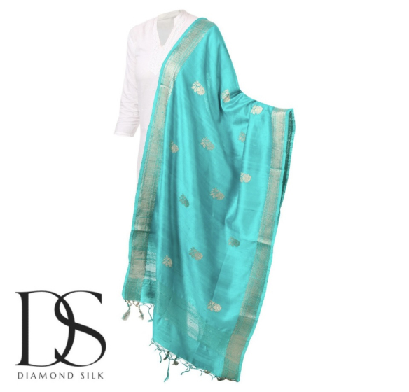 Pure Silk Dupion Dupatta
