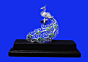Silver Filigree Peacock  92 5
