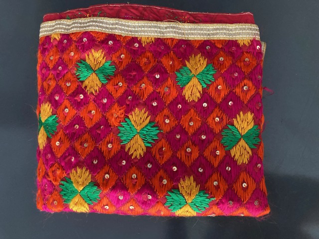 Traditional Phulkari Dupatta 