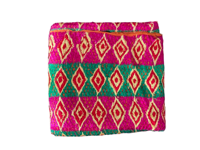 Phulkari Pure Chinon Dupatta