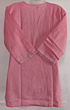 Hand Embroidered Short Kurti For Casual Wear | Baby Pink