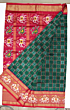 Handmade Jari checks Break border Saree
