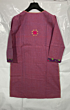 HAND EMBROIDERED PURPLE KURTI FOR LADIES 