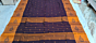 Bengal Soft Cotton Purple Saree | 5.5 x 1.19 metres