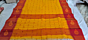 Bengal Soft Cotton Saree | Yellow | 5.5 x 1.19 metres