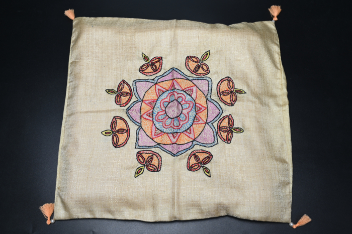Aapan Kala Cushion Cover Diya Design