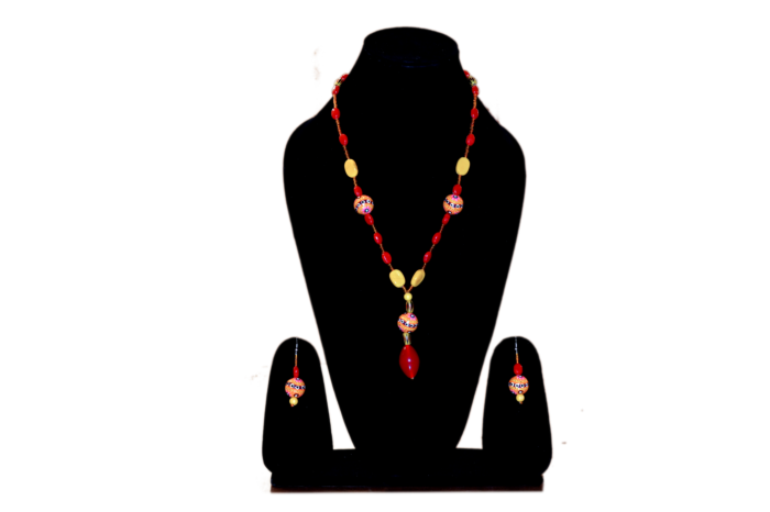 Red - Yellow Necklace 