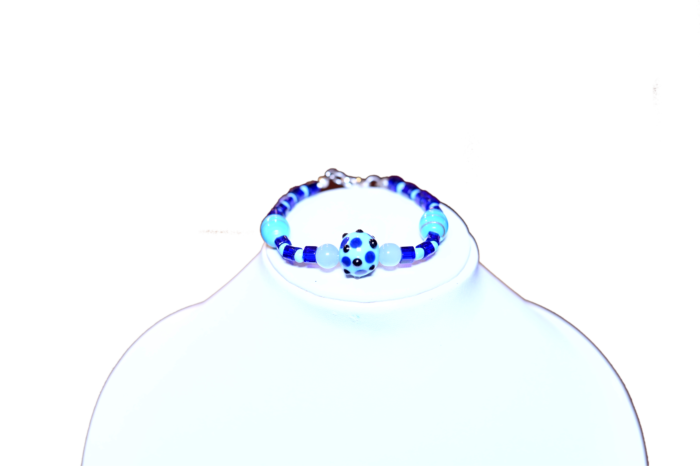 Handmade Beaded Bracelet | Shades of Blue