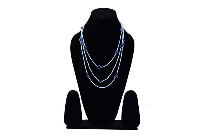 LATEST BLUE NECKLACE 