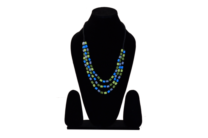 YELLOW FANCY NECKLACE