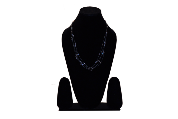 BALCK FANCY NECKLACE 