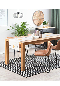 Hand Embroidered Table Runner